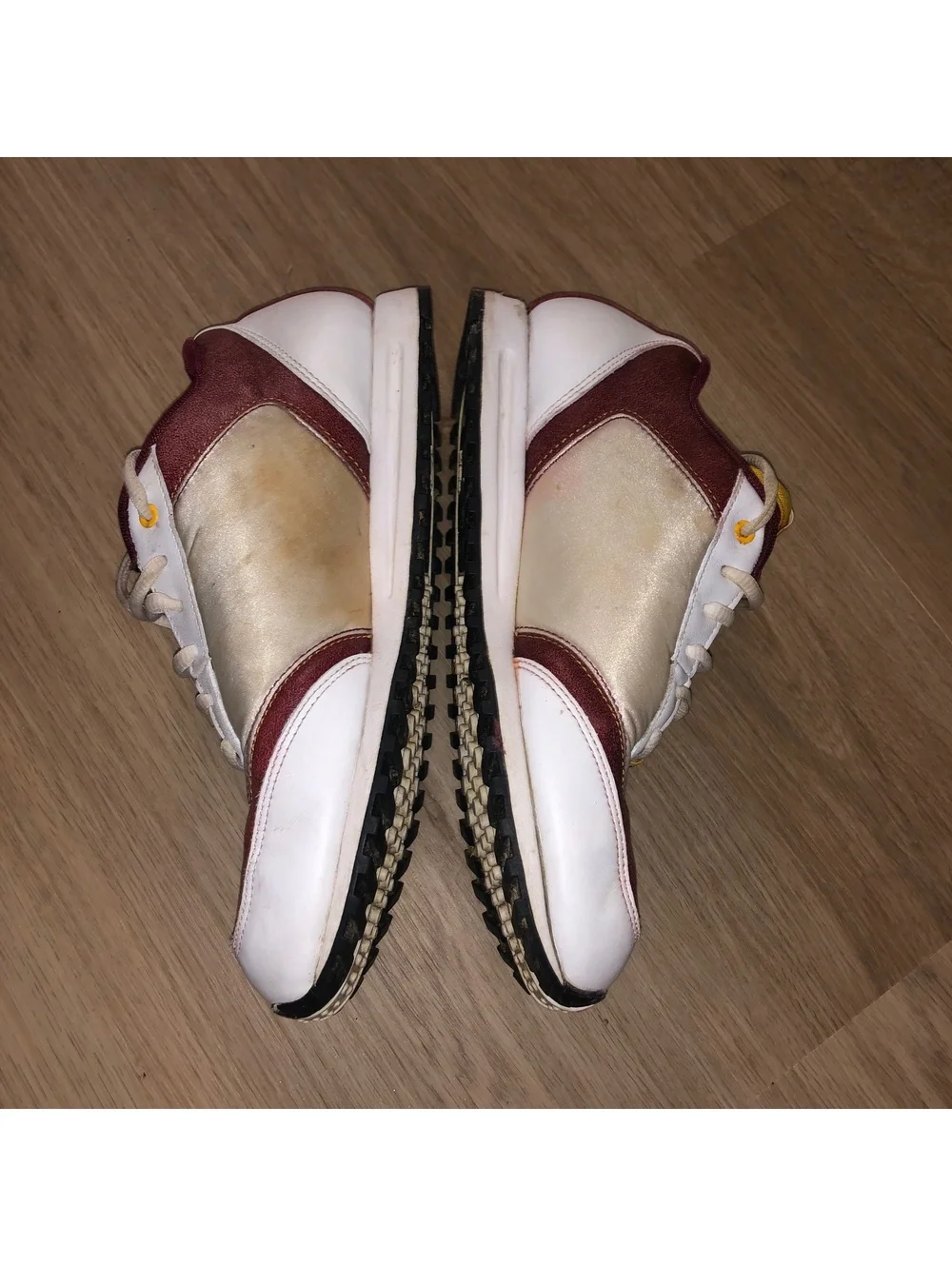 REEBOK WASHINGTON REDSKINS COMMANDERS RB 507 VINTAGE SHOES MENS SZ 7.5 WOMENS 9